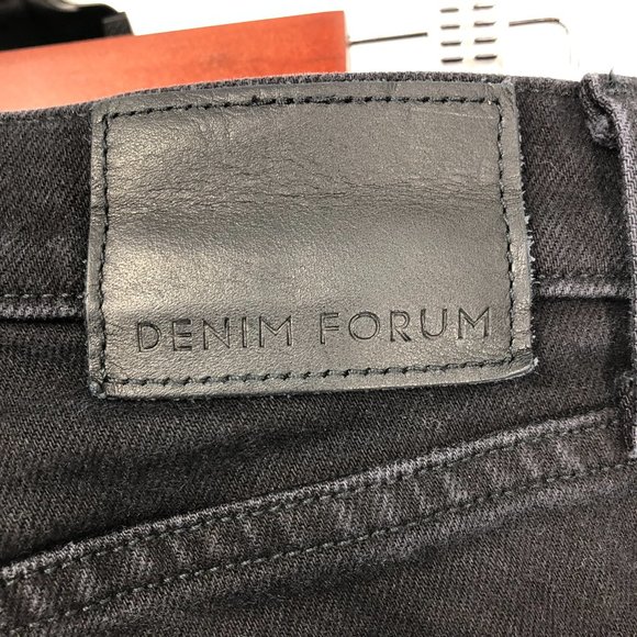 Aritzia Denim Forum The Yoko High Rise Slim Black Size 27 - Picture 12 of 16
